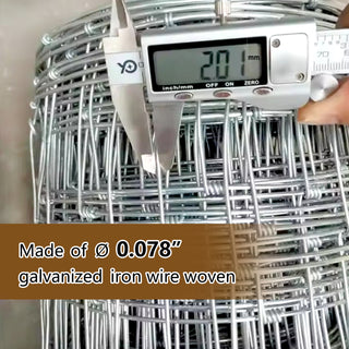 5x164 ft Advanced Weave Farm Enclosures Long-Lasting and Secure Galvanized Farm Fence