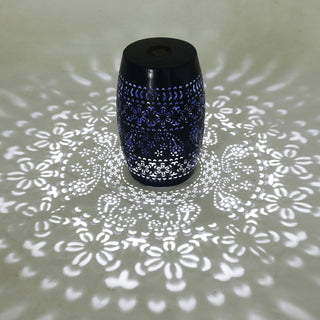 SOLAR SIDE TABLE,DARK BLUE COLOR