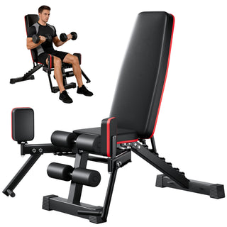 Adjustable Exercise Benches Perfect For Home Gym with Multi-Level Settings