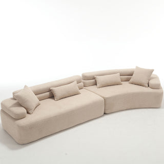 [VIDEO provided][New]Unique modeling design,Upholstered Indoor Furniture,Foam-Filled Sleeper Sofa Bed for Living Room,Bedroom,3 Colors