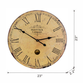 D23x2.2' Wall Clock – Modern Design, Durable Timepiece for Home & Office