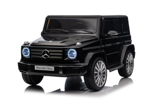 Licensed Mercedes-Benz G500,24V Kids ride on toy 2.4G W/Parents Remote Control,electric car for kids,Three speed adjustable,Power display, USB,MP3 ,Bluetooth,LED light,Three-point safety belt