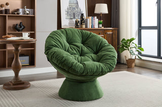 Oversized Swivel Accent Chair, 360 Swivel Barrel Chair, Papasan Chair for Living Room Bedroom