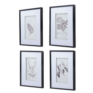 Set of 4 botanical wall art prints, view 5