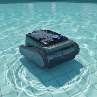 Y50 Cordless Robotic Pool Vacuum Cleaner – Powerful Suction, Automatic Wall Climbing, Hands-Free Debris Removal for In-Ground & Above-Ground Pools