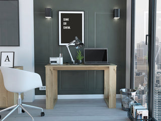 Oviedo 47' Wide Manufactured Wood Writing Desk, Minimalist Home Office Solution