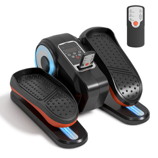 Stair Stepper with Resistance – Home Vertical Climber Workout Machine, Adjustable Handlebar Full-Body Fitness Equipment with Stable Frame (Blue)