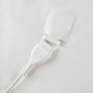 Best Queen Heated Mattress Pads | 1-Piece White Electric Bed Warmers