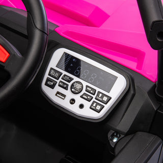24V Kids Ride-On Electric UTV with Parent Remote Control