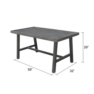 Miami Outdoor Patio Picnic Dining Table
