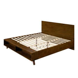 King platform bed frame, view 5
