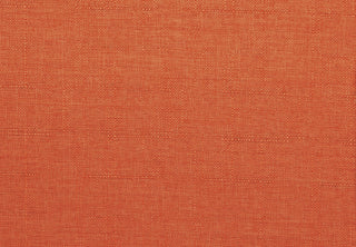 Modern Home Furniture Orange Color Fabric Upholstered 1pc Accent Chair Cushion Back and Seat Walnut Finish Solid Rubber Wood Furniture