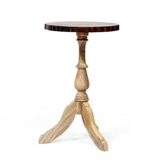 WOODEN END TABLE