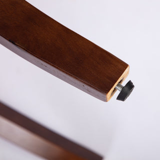 Mid Century Modern Dining Chairs Set of 2, Farmhouse Linen Fabric Upholstered Accent Chair Curved Backrest with Copper Nails around,Kitchen Chairs with Hardwood Frame, Beige