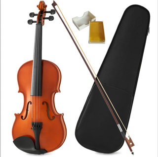 4/4 Full Size Violin Set | Durable, Rich Sound for Beginners & Professionals
