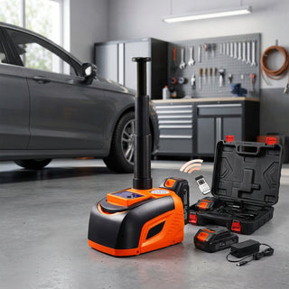5 ton cordless electric car jack with wireless remote and LED light