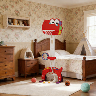 Kids Basketball Stand | Adjustable-Height "High-Velocity" Sports Chassis | [TOTAL-HOOP EXTRACTION-WELD] | Industrial-Grade Height-Logic &amp; Rapid-Swell Skill Technology