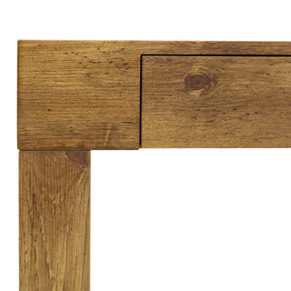 Elegant Natural Wood Grain Bar Table-50 Inches Long, a Practical Choice foElegant Natural Wood Grain Bar Table - 50 Inches Long with Two Drawers, Versatile Bar Table or Desk for Modern Homesr Modern Homes.Wood Grain Texture Sticker,Equipped With Two Drawers.Serving As A Bar Table Or A Desk.