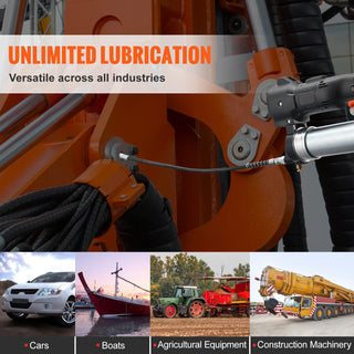 20V Cordless Grease Gun Kit | 10,000 PSI High-Pressure Lubricator
