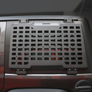Rear Window Molle Panel Modular Storage Panel System Rear Window Protective Decoration for 2018-2023 Jeep Wrangler JL 4 Doors, Driver side