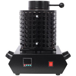 Professional Gold Melting Furnace 1+3 KG Electric Digital Smelting Kit Black Steel 110V