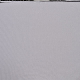 Spa Surround Spa Frame Quadrilateral Outdoor Rattan Sectional Sofa Set with Mini Sofa, Wooden Seats and Storage Spaces, Grey