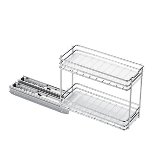 2-tier pull out spice rack organizer, view 10