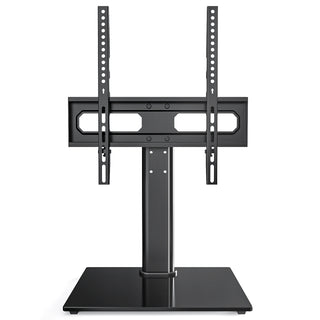 Universal rotating TV stand, 3-height adjustable desktop TV stand mount base for 26-55 inch TVS that can hold up to 99 pounds