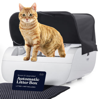 Best Smart Cat Litter Boxes with Wide Opening - Professional Self-Cleaning and Health Monitoring Solutions