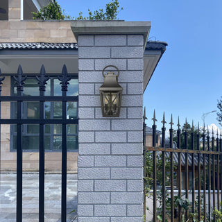 Matte Black Outdoor Wall Sconce 1-Pack - Waterproof Exterior Porch Light