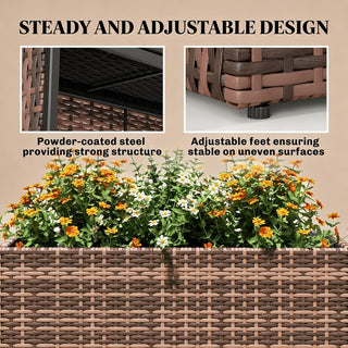 Modern Elevated Planter Box,Raised Garden Bed