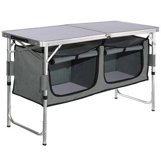 Folding camping kitchen table, view 5