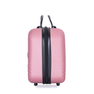 2Piece Luggage Sets ABS Lightweight Suitcase , Spinner Wheels,  (20/14)PINK