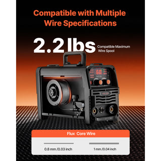 130Amp 3-in-1 MIG welder, view 6