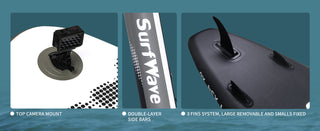 Inflatable Stand Up Paddle Board 11'x34'x6' With Accessories