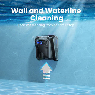Y50 Cordless Robotic Pool Vacuum Cleaner – Powerful Suction, Automatic Wall Climbing, Hands-Free Debris Removal for In-Ground & Above-Ground Pools