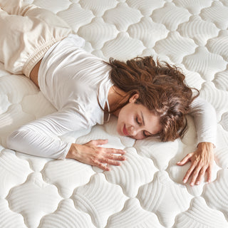  12 Inch Hybrid King Mattress | Medium Firm with Memory Foam,