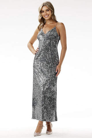  Long dress model 204260 awama 