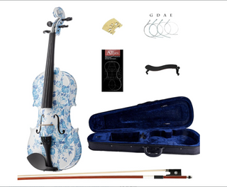 Professional 4/4 Full-Size Violin Set | Premium Sound, Handcrafted Finish & Complete Accessories
