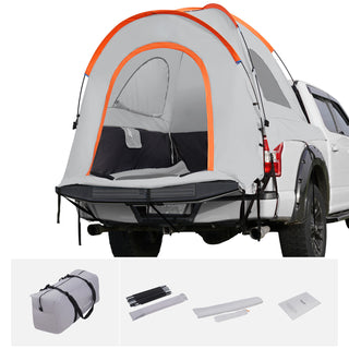 SUV Camping Tent 8’ x 8’ | Rear Hatch SUV Tent Attachment for 6–8 Persons with Rainfly & Carry Bag | PU2000mm Double-Layer Truck & Van Tailgate Tent
