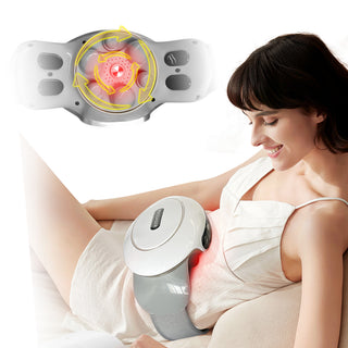 Electric Abdominal Massager, Stomach / Belly Massager for Digestion,Flattening Belly,Relieves Discomfort Caused by Bloating, Constipation,Stomach Pain,2000mAh,3 Modes for Home or Office Use