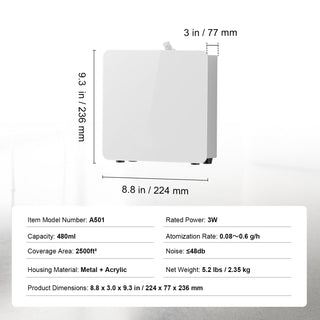 480ml Bluetooth scent air machine, view 10