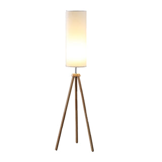 58.5' In Lauren Modern Natural Tripod Floor Lamp