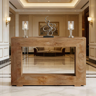 Modern Entryway Sofa Table,Wood Console Table
