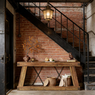 Two-Tier Side Table,Unique Entryway Table,Functional Console Table