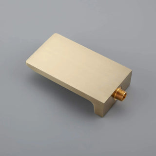 Single Handle Wall Mount Waterfall Bathroom Sink Faucet