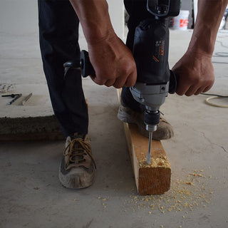 Drill Mixer Set with Spade Handle 1/2 inch Electric Corded Mixing Drill Machine 9A Motor Concrete Mud Mixer