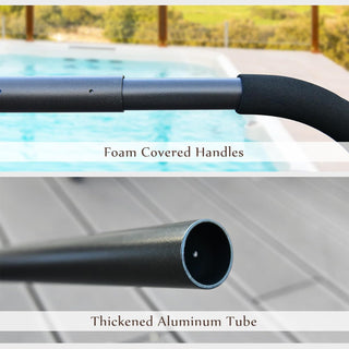 Universal Hot Tub Cover Lift – Side Mount Spa Cover Lifter with Adjustable Height & Aluminum Brackets