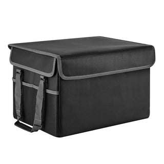 Fireproof Document Box, 1832 ℉ Heat Insulated Fireproof & Waterproof Box, Space-Saving and Foldable Design, Portable Home Office Travel File Organizer, for Passports, Important Documents, Files