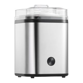 Ice Cream Maker, 2.11 Qt. Large Capacity, Electric Automatic Ice-Cream Machine, with Easy Operation & Cleaning, Stainless Steel Shell, for Homemade Frozen Yogurt, Fruit Sorbet, Gelato, Silver